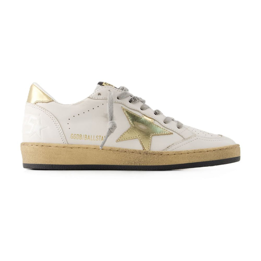 Golden Goose Deluxe Brand Calfskin sneaker in white