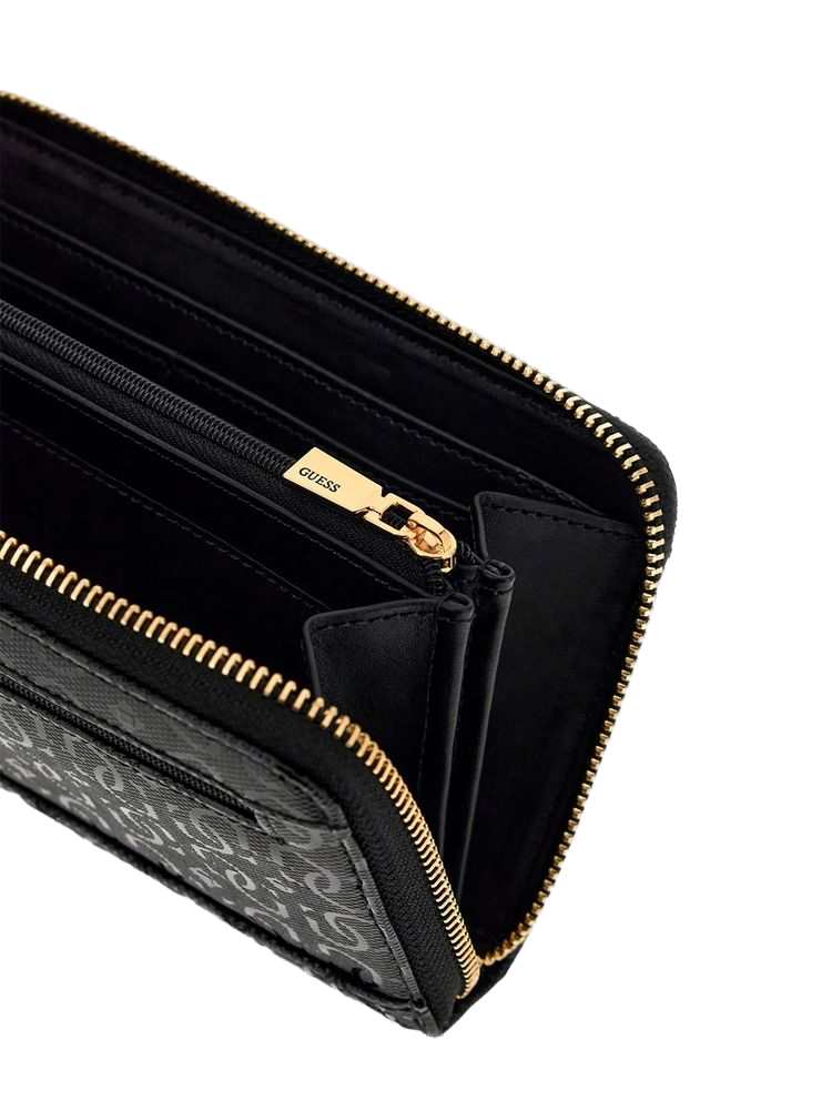 Guess 100% Polyurethane wallet in black
