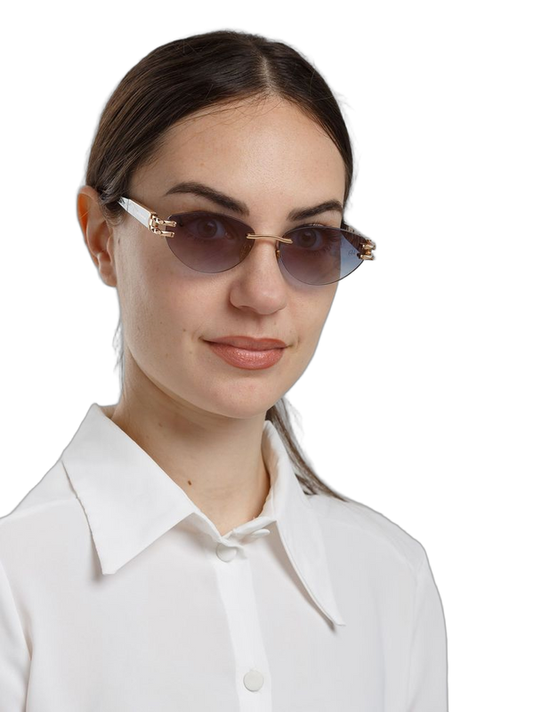 Ana Hickmann AH3360 Metal sunglasses in gold
