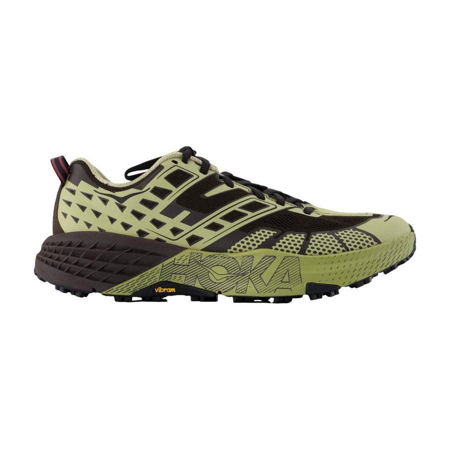 Hoka Mesh and synthetic athletic shoe in multicolor