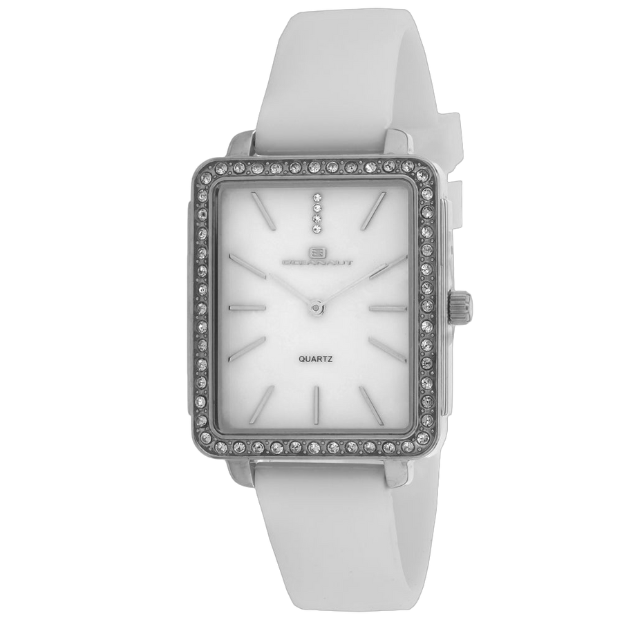 Oceanaut Stainless steel case watch in white