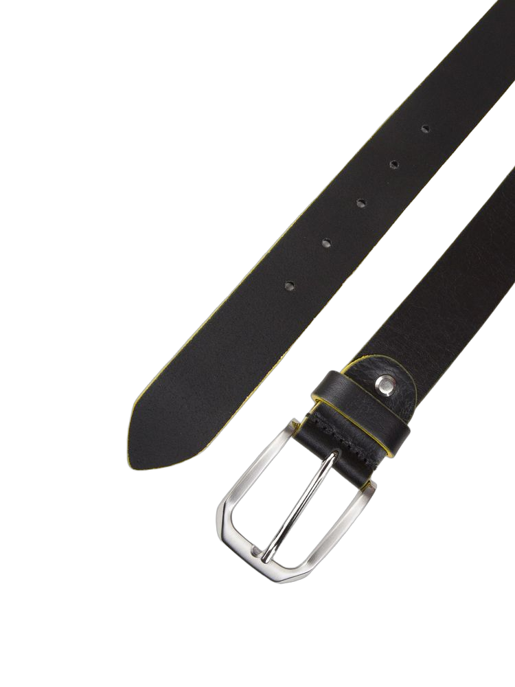Momo Design 100% Genuine Leather belt in black