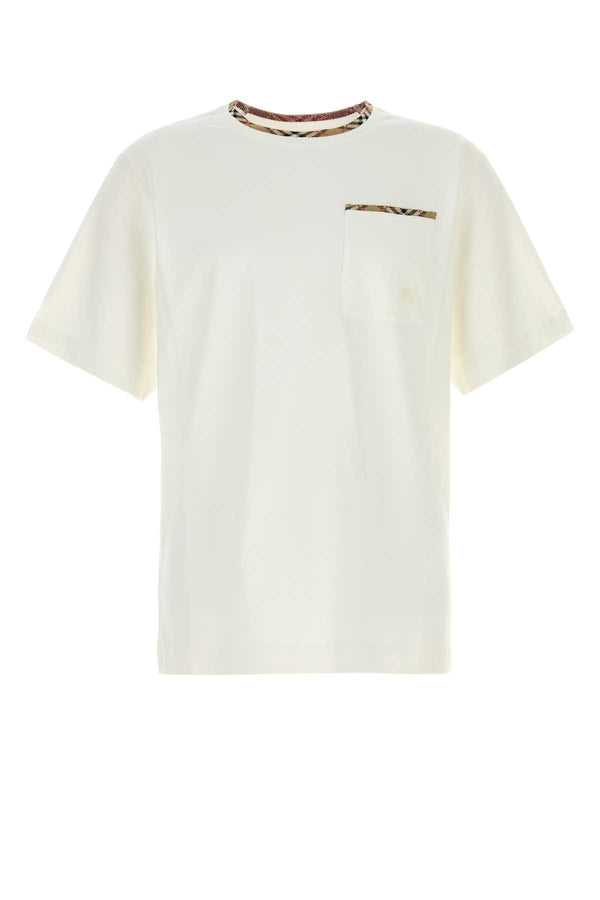 Burberry 100% Cotton t-shirt in white