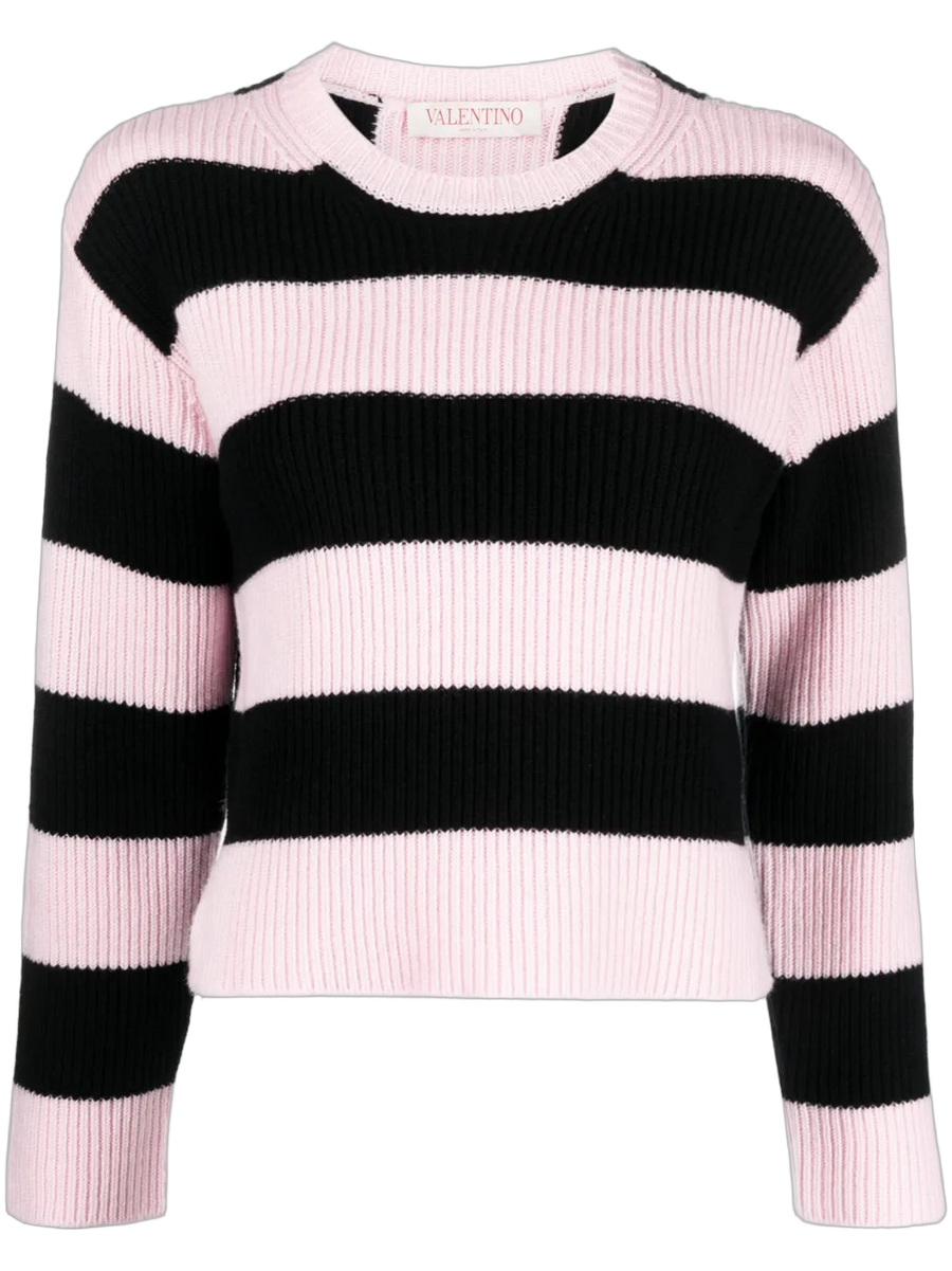 Valentino Virgin wool sweater in multicolor