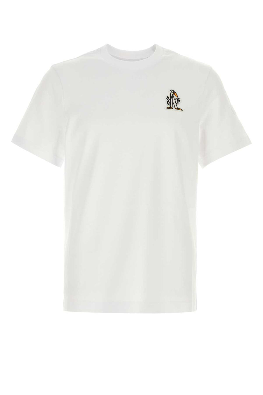 White Cotton T-Shirt Exterior