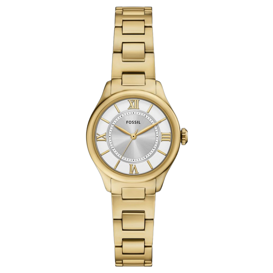 Fossil Stainless steel case and bracelet watch in gold
