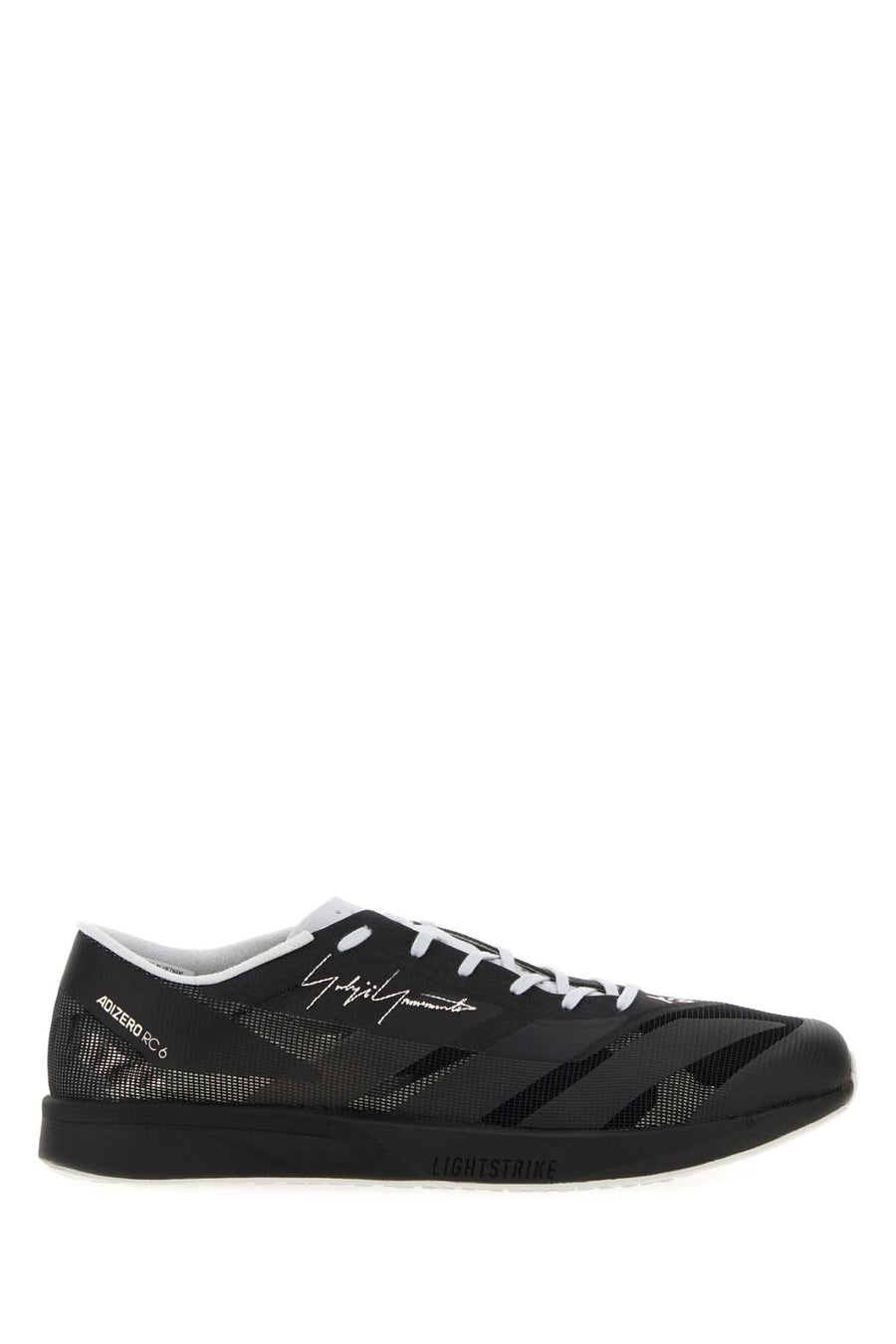 Y3 Yamamoto Adizero Exterior: 100% Fabric; Interior: 100% Fabric; Sole: Rubber sneakers in black