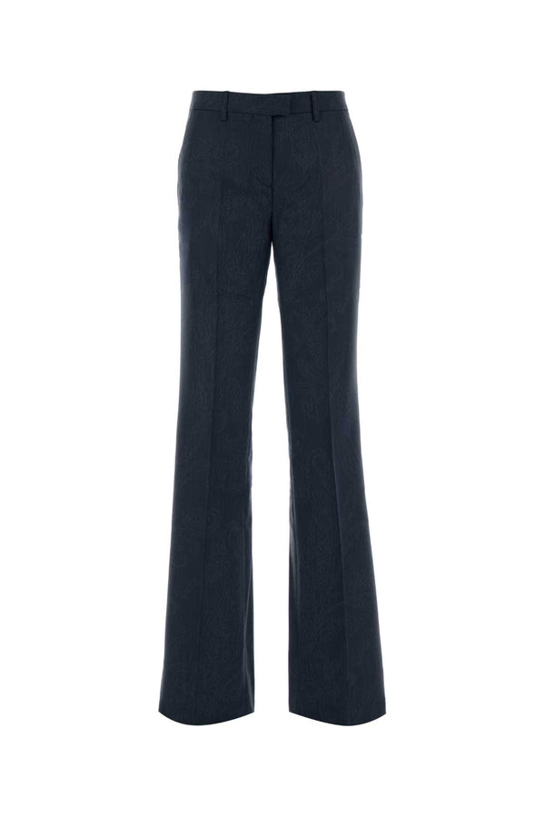 Blue Wool Pant B0112 Exterior: Pantaloni