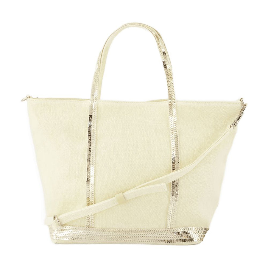 Vanessa Bruno linen tote bag in yellow