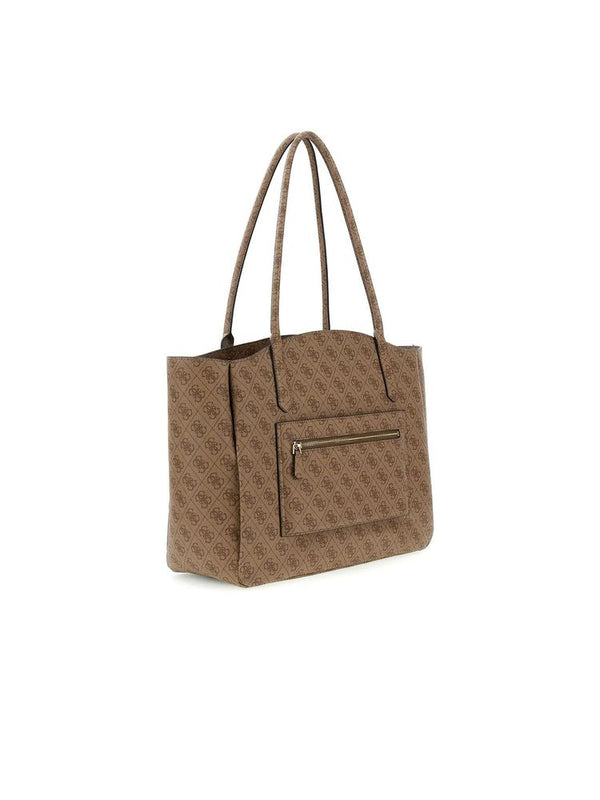 Guess 100% Polyurethane tote bag in beige