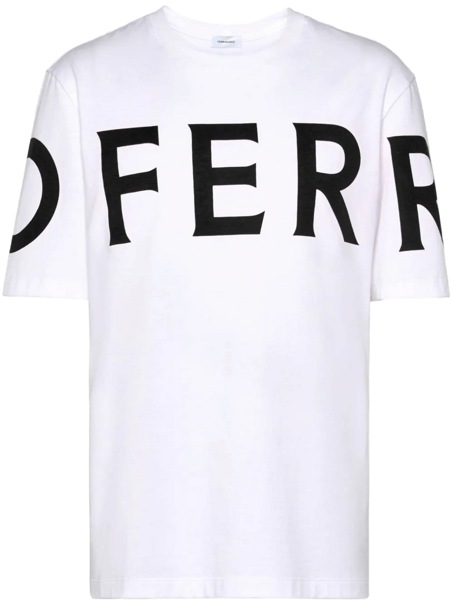 Ferragamo Cotton t-shirt in white