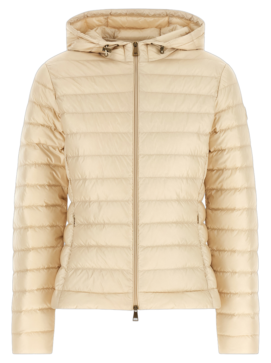 Moncler 100% Polyamide down jacket in beige