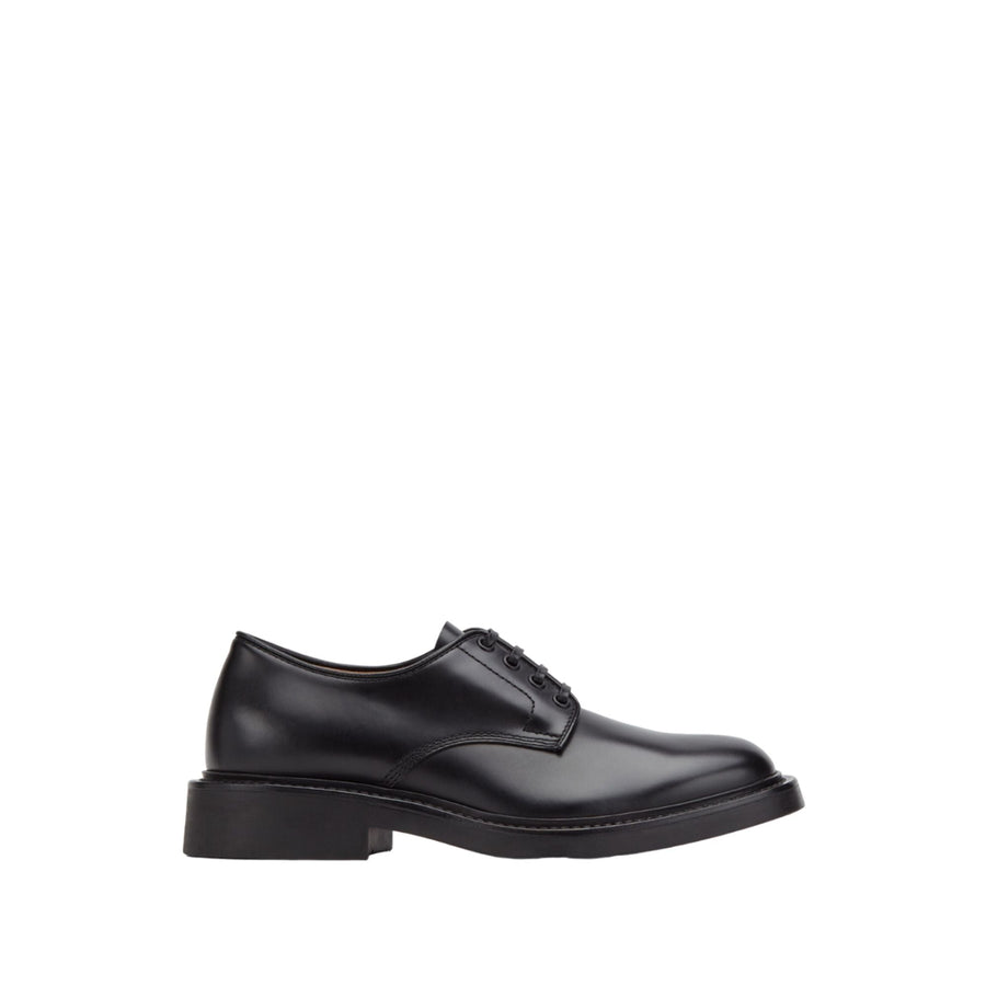 Bottega Veneta Calf leather derby shoe in black