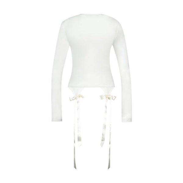 Simone Rocha synthetic t-shirt in white