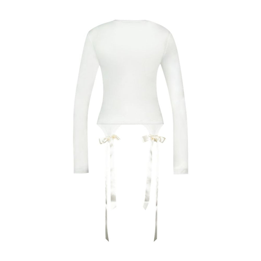 Simone Rocha synthetic t-shirt in white