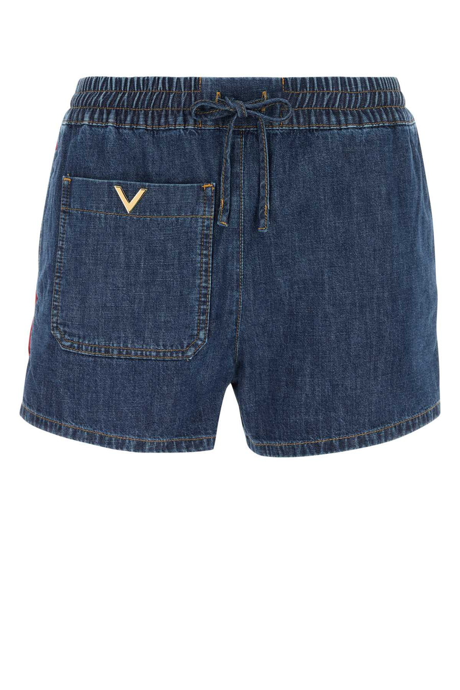 Valentino Garavani Denim 100% Cotton denim shorts in blue