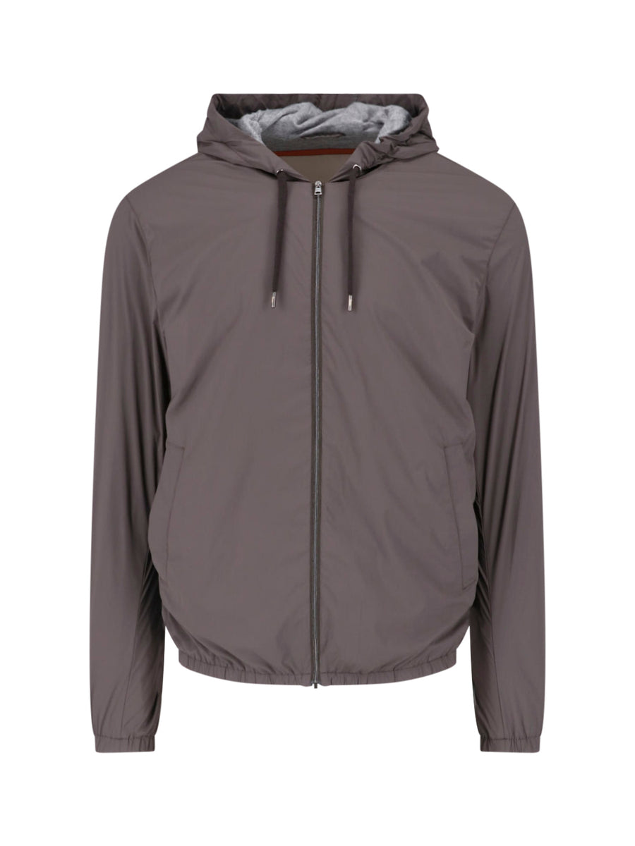 Herno 86% Polyamide jacket in brown