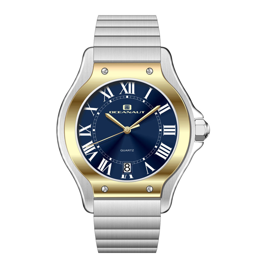 Oceanaut Stainless steel case watch in blue