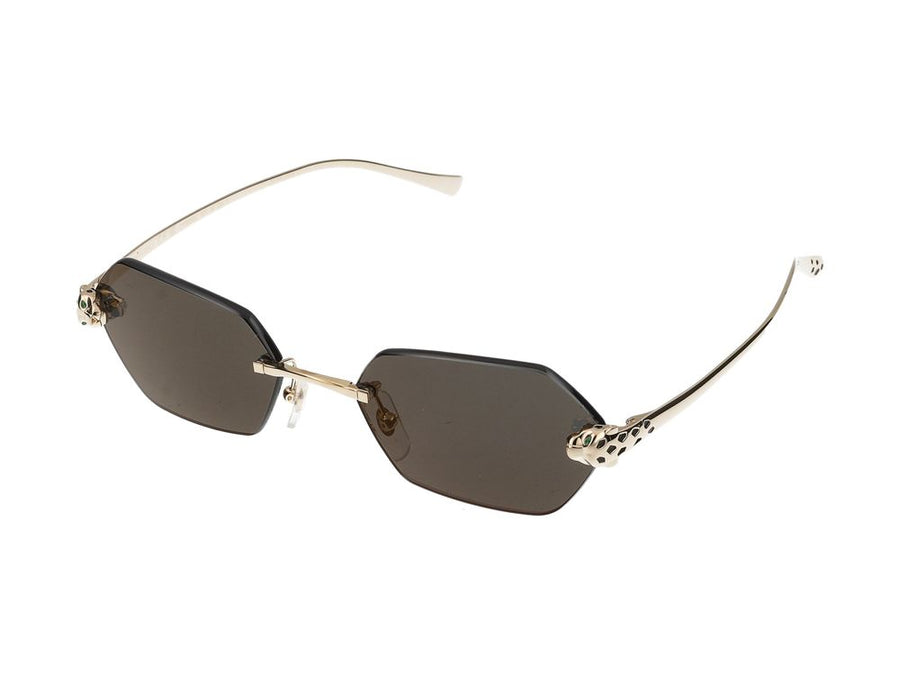 Cartier CT0636S Metal sunglasses in gold