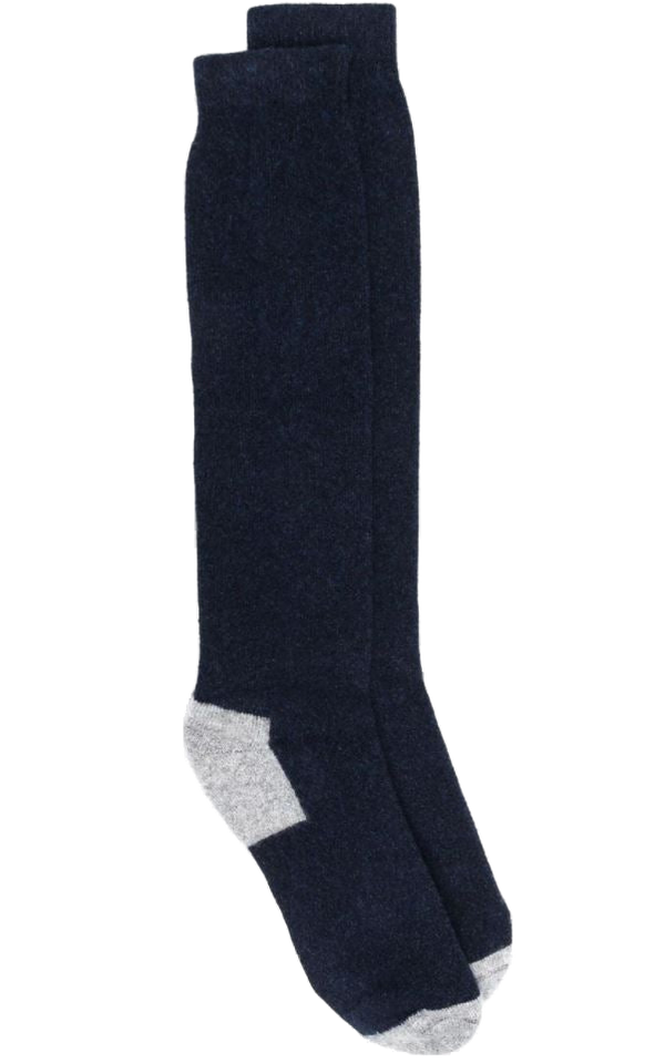 Contrasting-Panel Socks Aw21 M