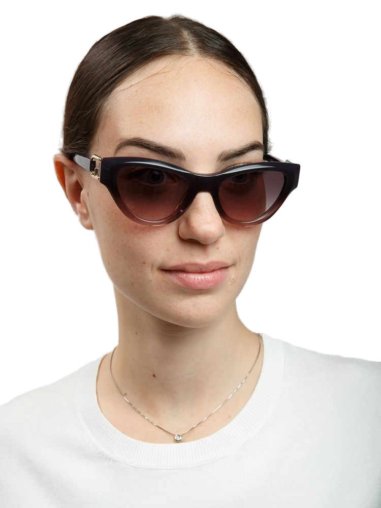 Furla SFU982 Cellulose Acetate frame sunglasses in purple