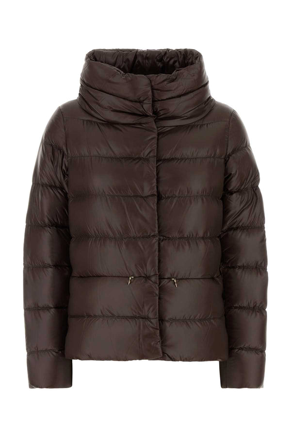 Chocolate Nylon Down Jacket Cioccolato Piumini