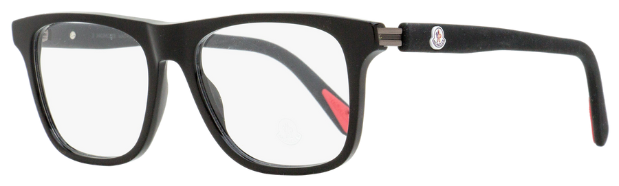 Moncler Rectangular Eyeglasses Ml5161 001 Black 54mm
