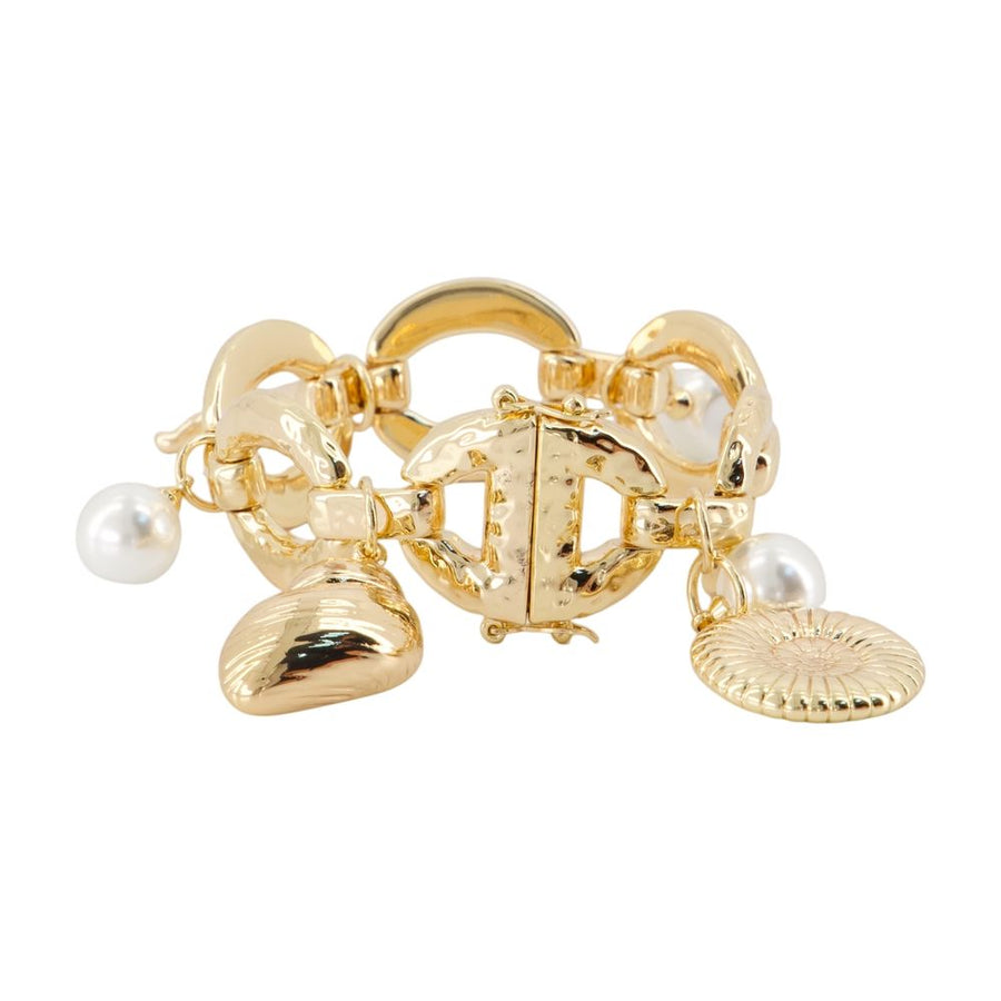 Self-Portrait Metal bracelet in gold