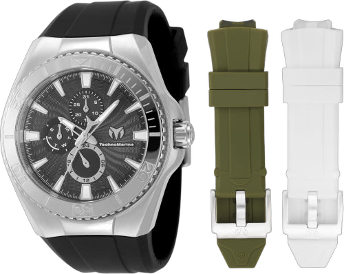 Technomarine Stainless steel case watch in black