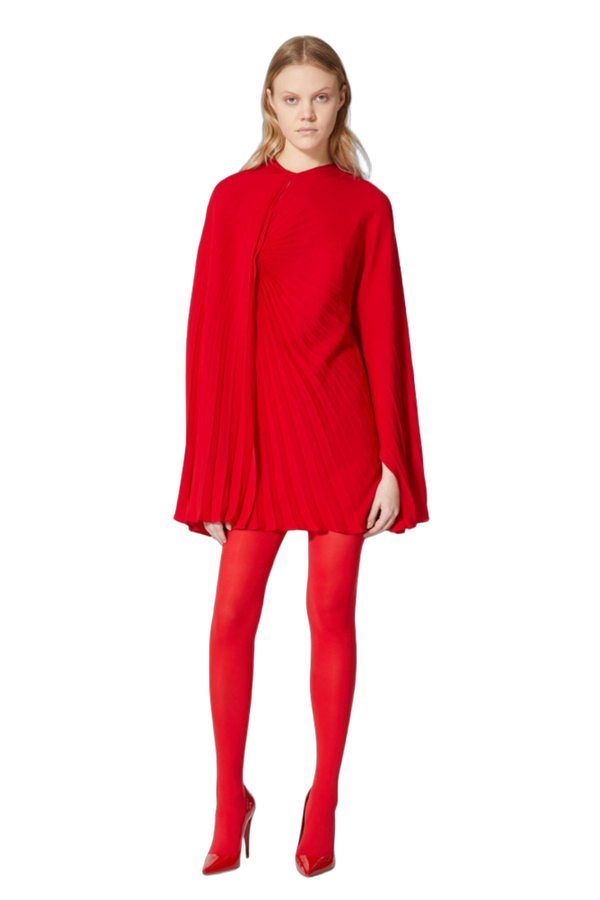 Valentino 92% Polyamide leggings in red