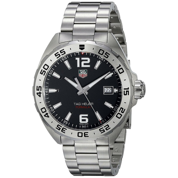 Tag Heuer watch in silver
