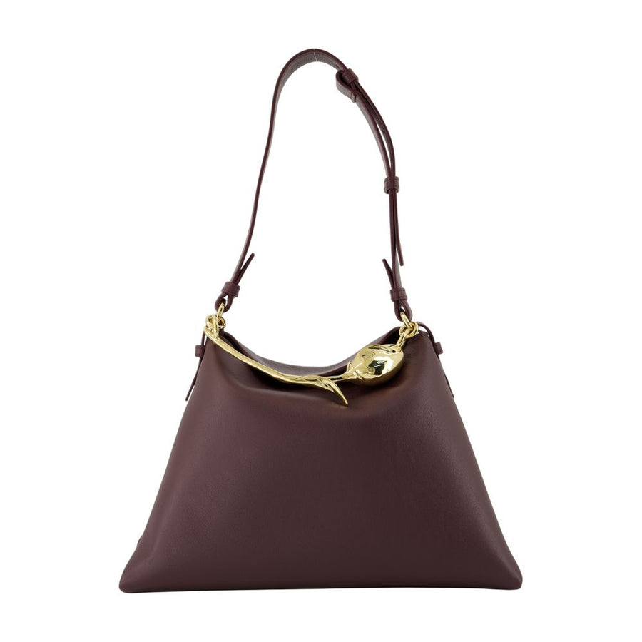 Erdem calfskin shoulder bag in brown