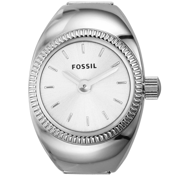 Fossil watch in silver