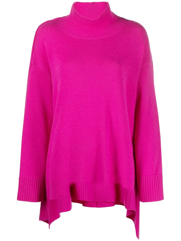 Valentino Virgin wool-cashmere blend sweater in pink