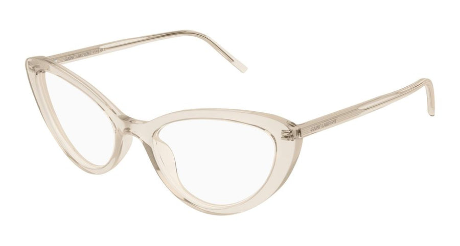 Saint Laurent SL Acetate eyeglasses in beige