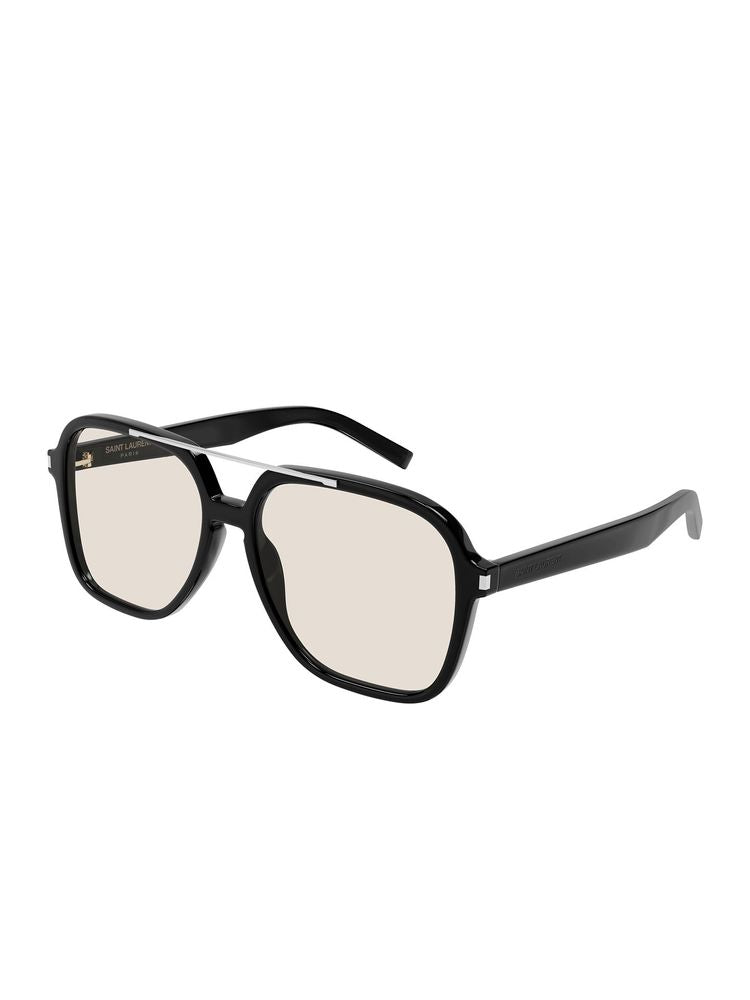 Saint Laurent SL Acetate; Nylon lenses sunglasses in black