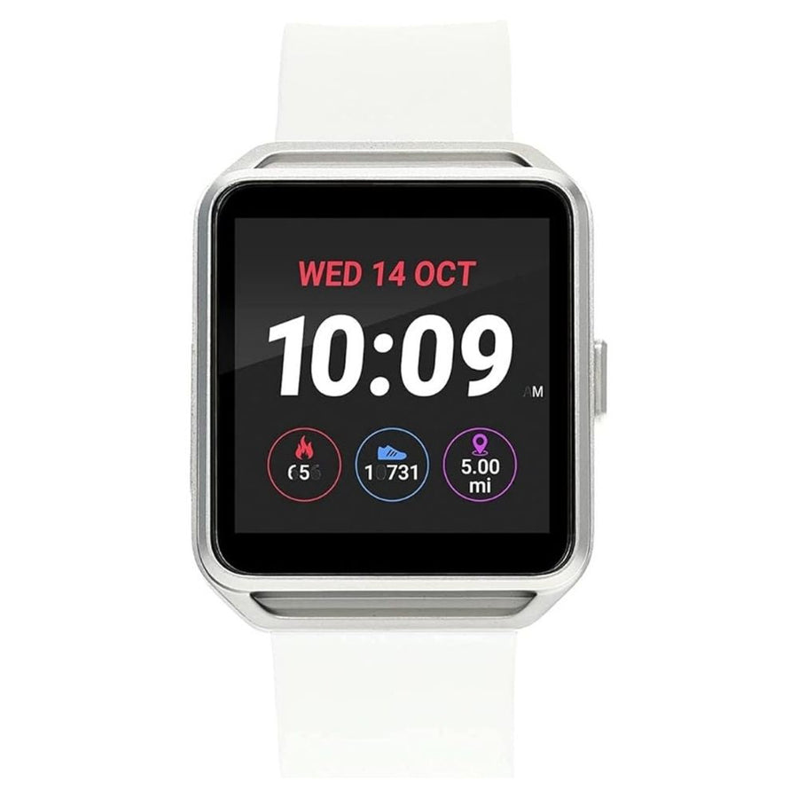 Timex smart watch in silver