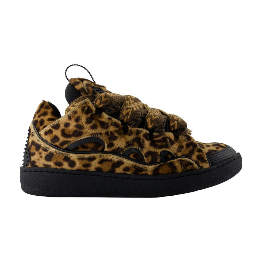 Lanvin Synthetic sneaker in brown