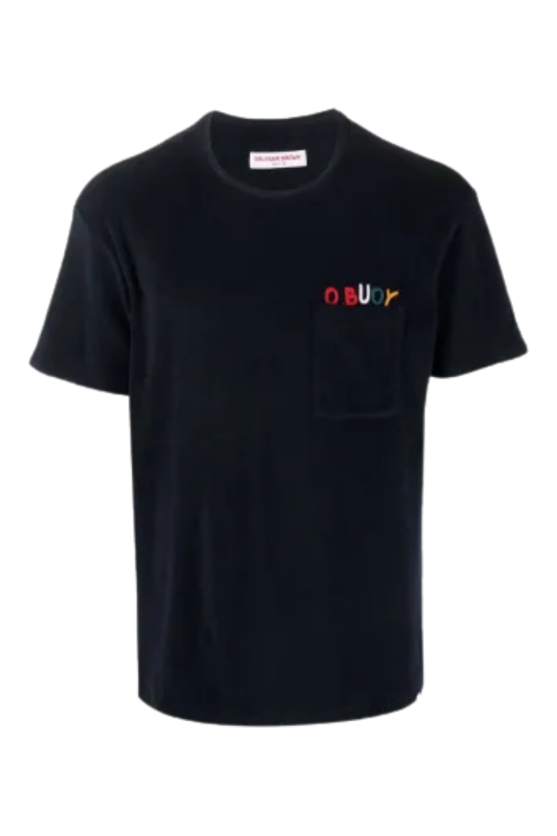 Orlebar Brown 100% Cotton t-shirt in black