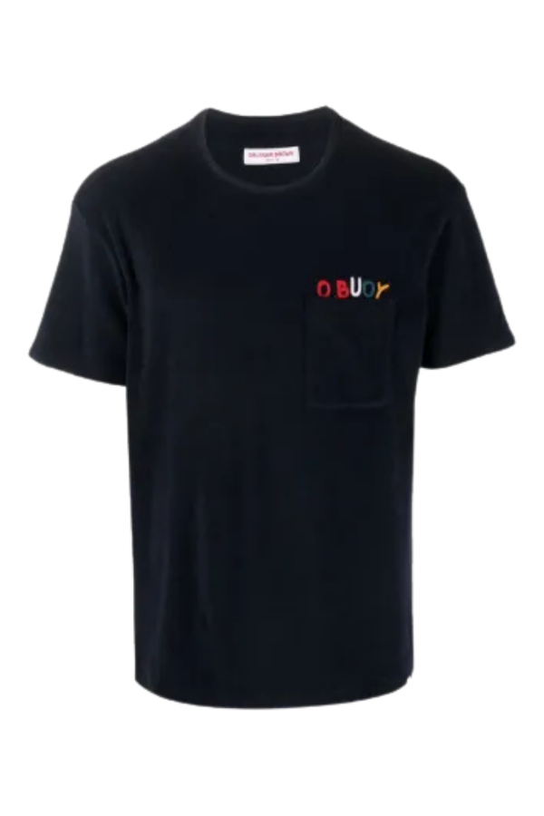 Orlebar Brown 100% Cotton t-shirt in black