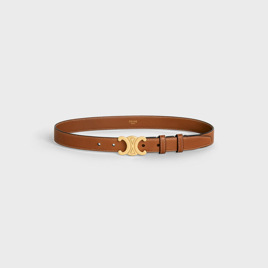 Ceinture Triomphe 25mm Tan Brown Belt