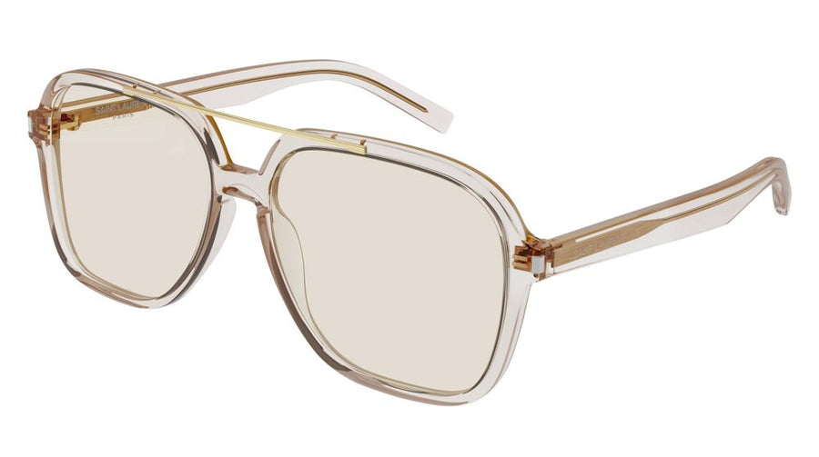 Saint Laurent SL Acetate sunglasses in beige