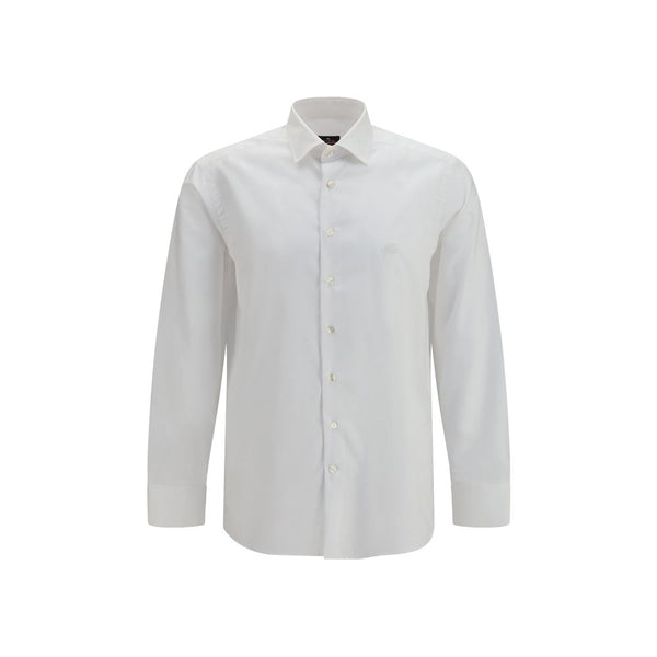 Etro 100% Cotton dress shirt in white