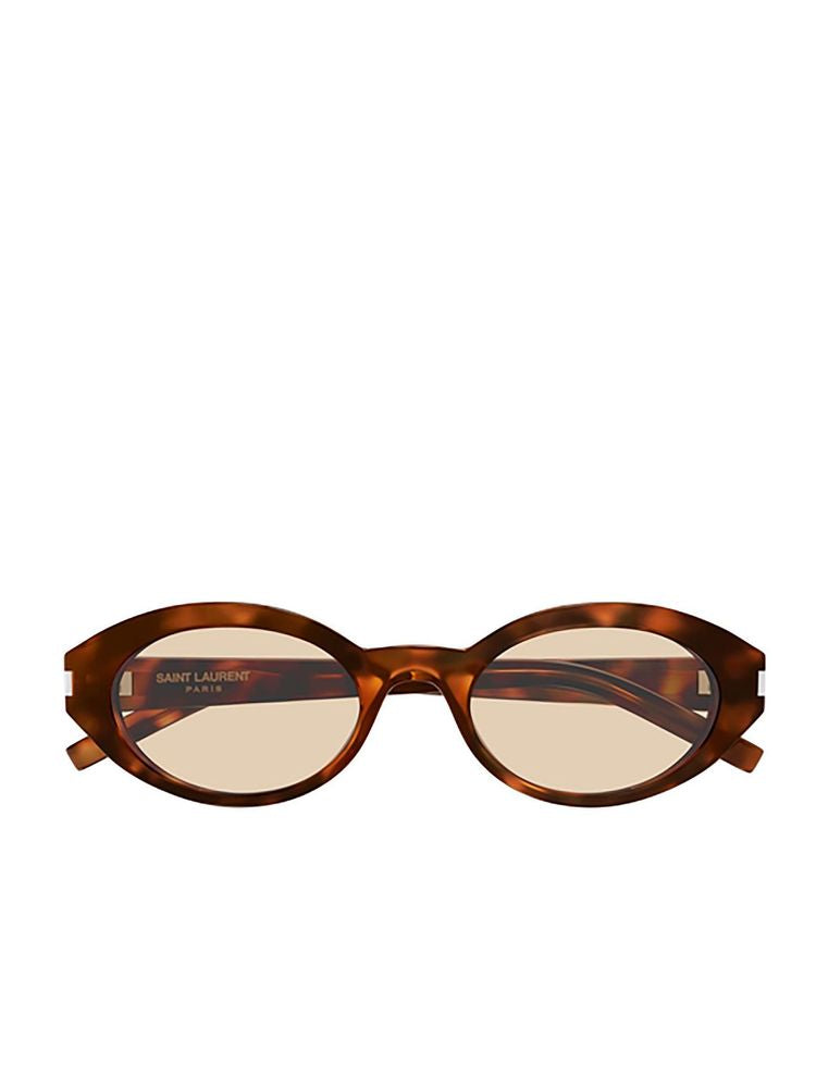 Saint Laurent SL Recycled acetate sunglasses in brown