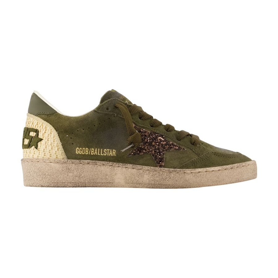 Golden Goose Deluxe Brand Calfskin sneaker in green