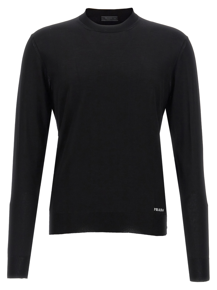 Black Silk Cardigan Clothing