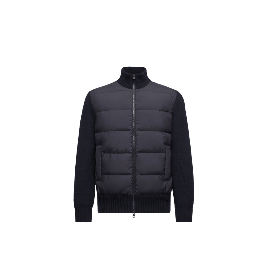 Moncler Nylon down jacket in navy