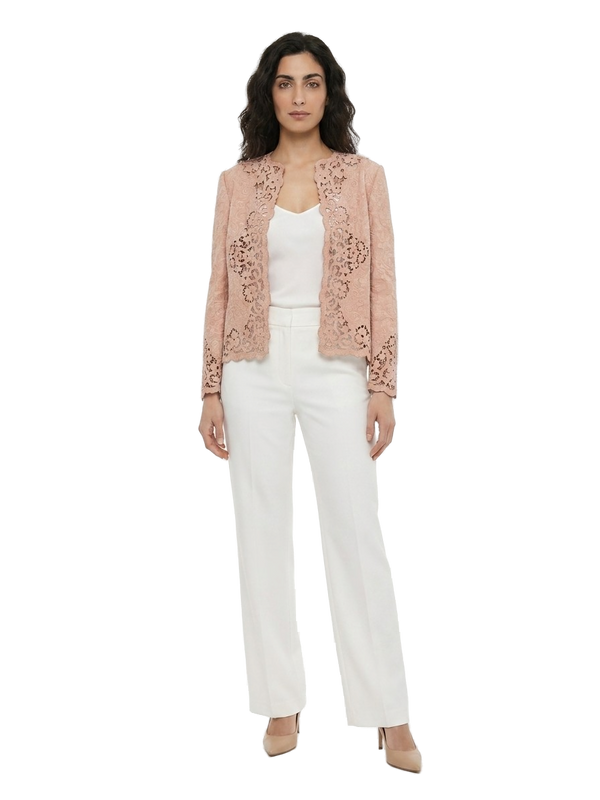Beige Acetate Shell Jacket Clothing
