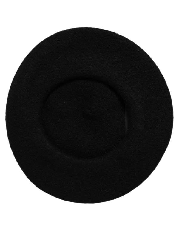 Dolce & Gabbana HAT10093 90% Wool beret in black