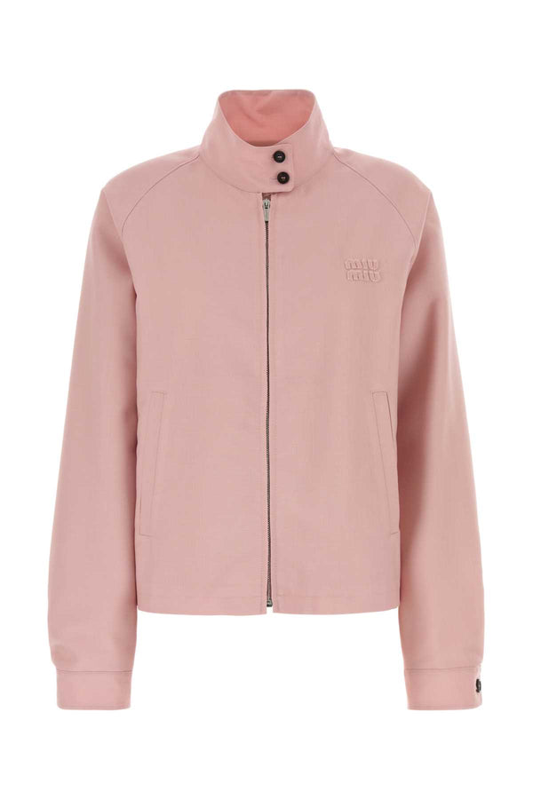 Pink Mohair Blend Jacket Pesco Giubbini